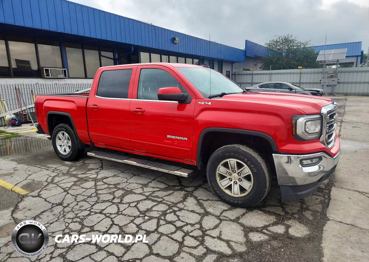 2018 GMC Sierra K1500 Sle VIN:3GTU2MEC7JG135124 - 4