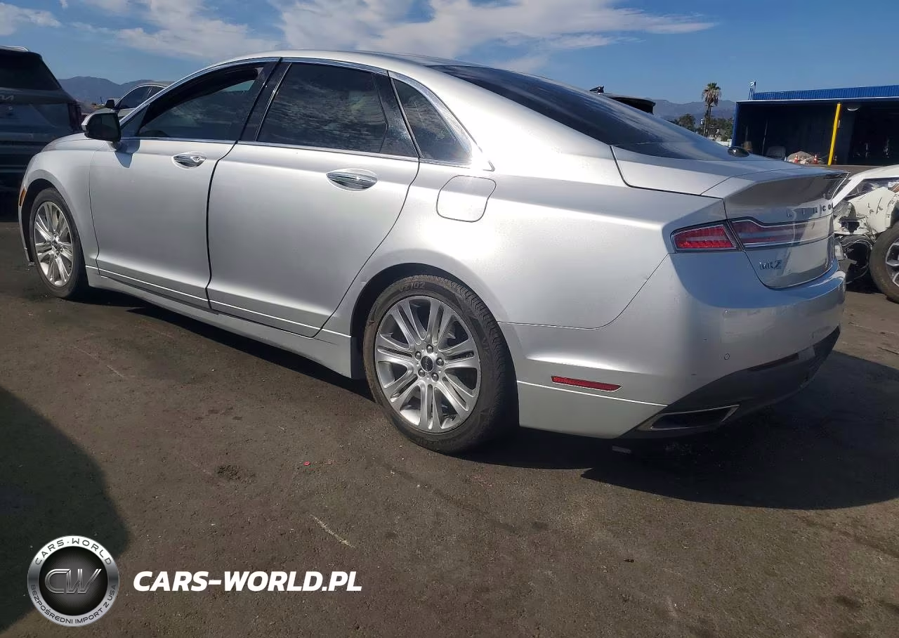 2016 Lincoln Mkz VIN:3LN6L2J98GR622944 - 2