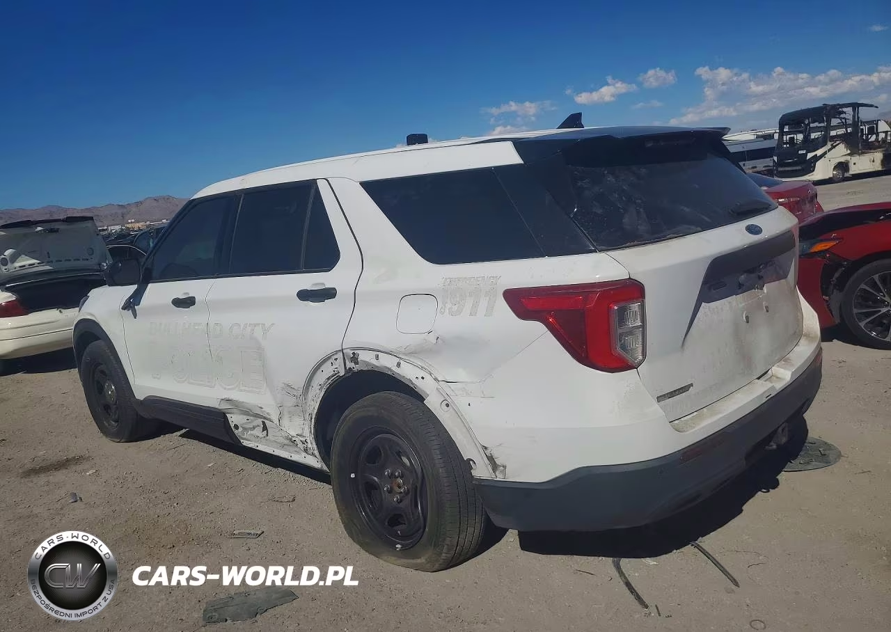 2020 Ford Explorer Police Interceptor VIN:1FM5K8AB0LGD09179 - 2
