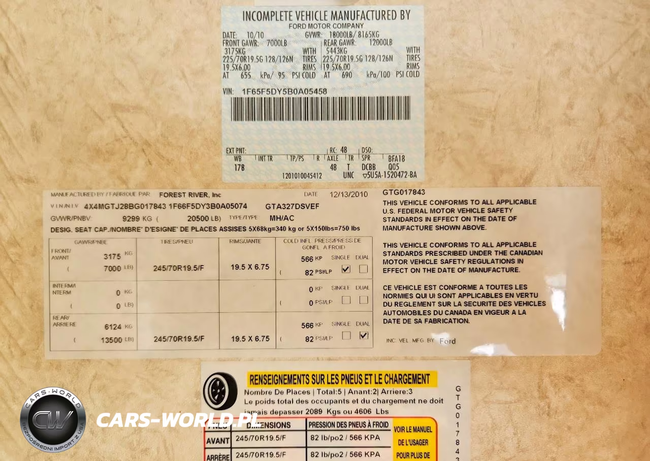2011 Forest River Georgt732J VIN:1F66F5DY3B0A05074 - 10