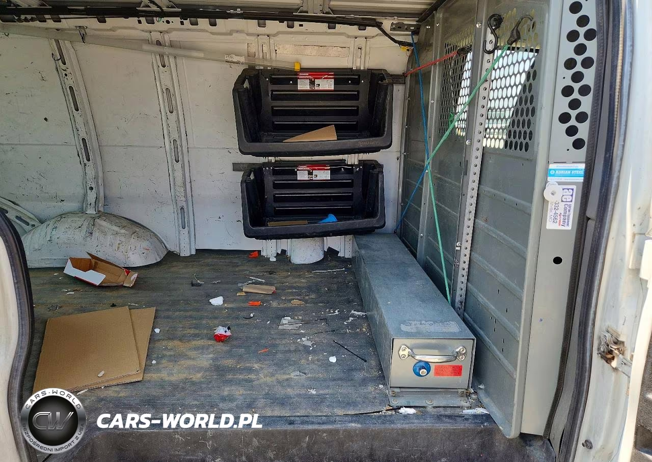 2012 Chevrolet Express 1500 Cargo Delivery Van VIN:1GCSGAFX9C1132445 - 11