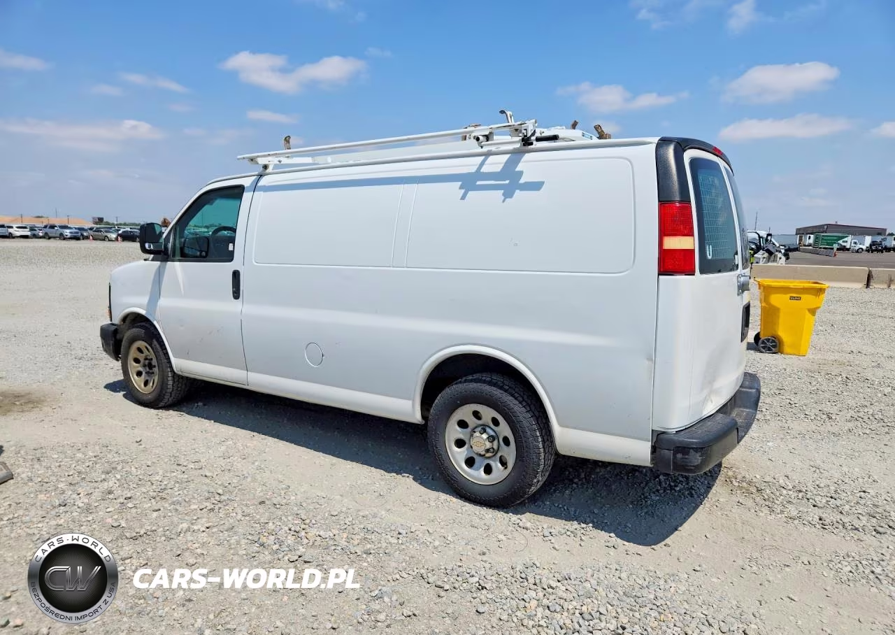 2012 Chevrolet Express 1500 Cargo Delivery Van VIN:1GCSGAFX9C1132445 - 2