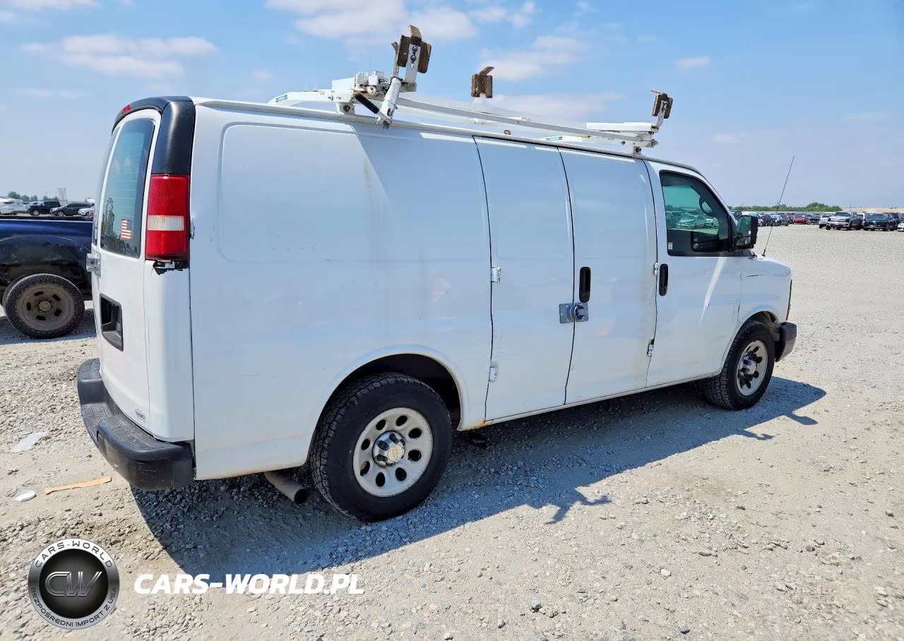 2012 Chevrolet Express 1500 Cargo Delivery Van VIN:1GCSGAFX9C1132445 - 3