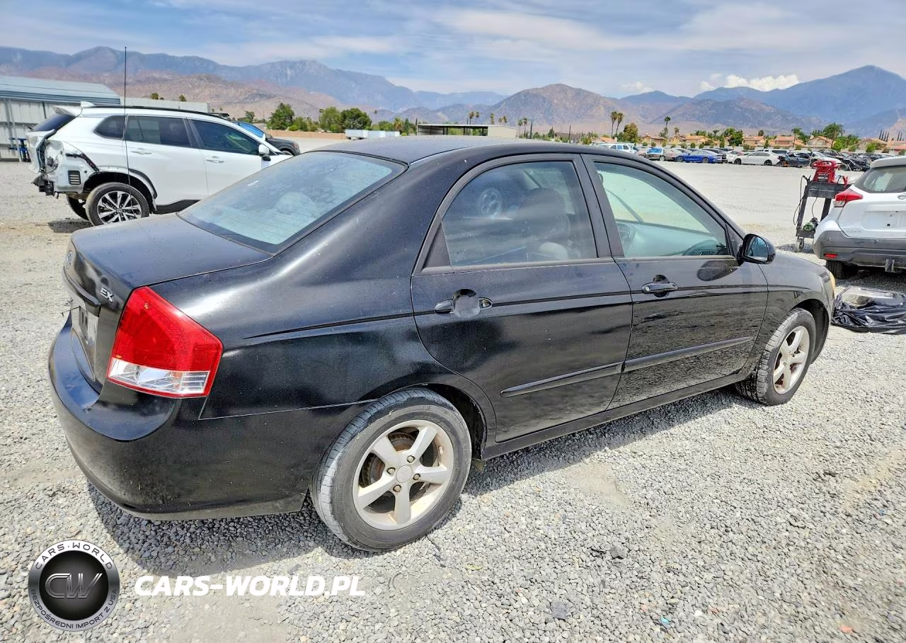 2008 Kia Spectra Lx VIN:KNAFE121385555981 - 3