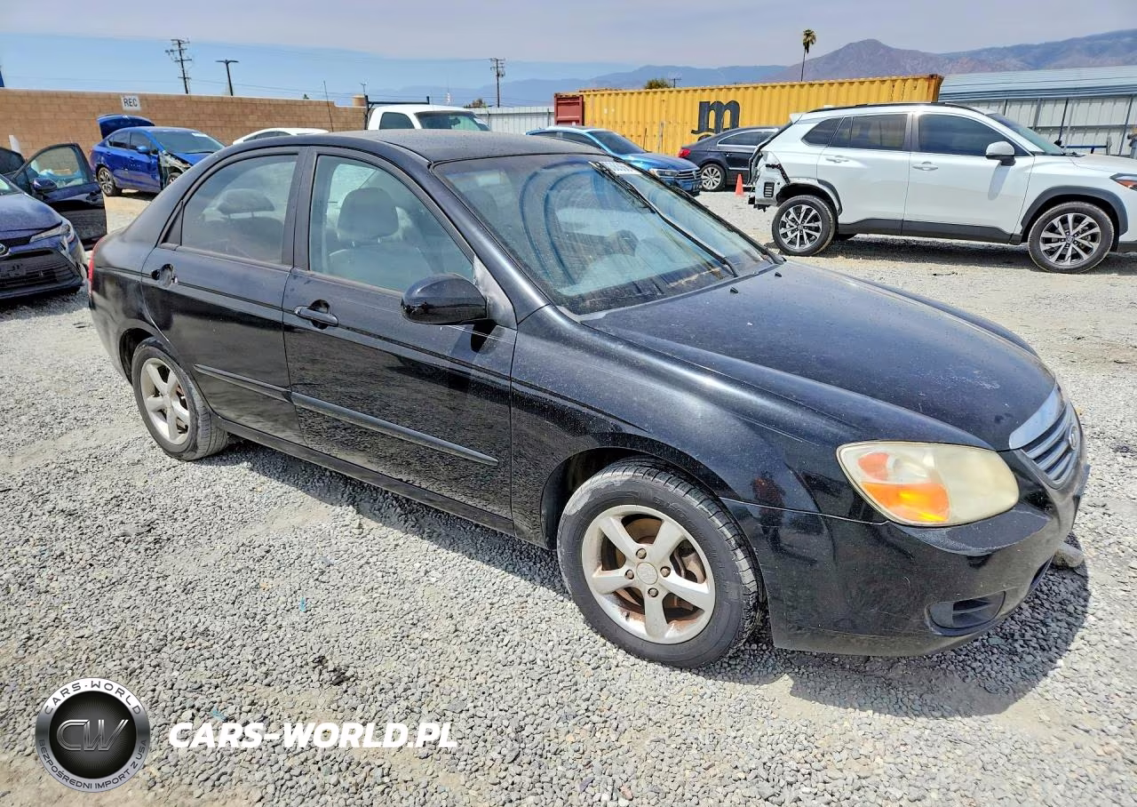 2008 Kia Spectra Lx VIN:KNAFE121385555981 - 4