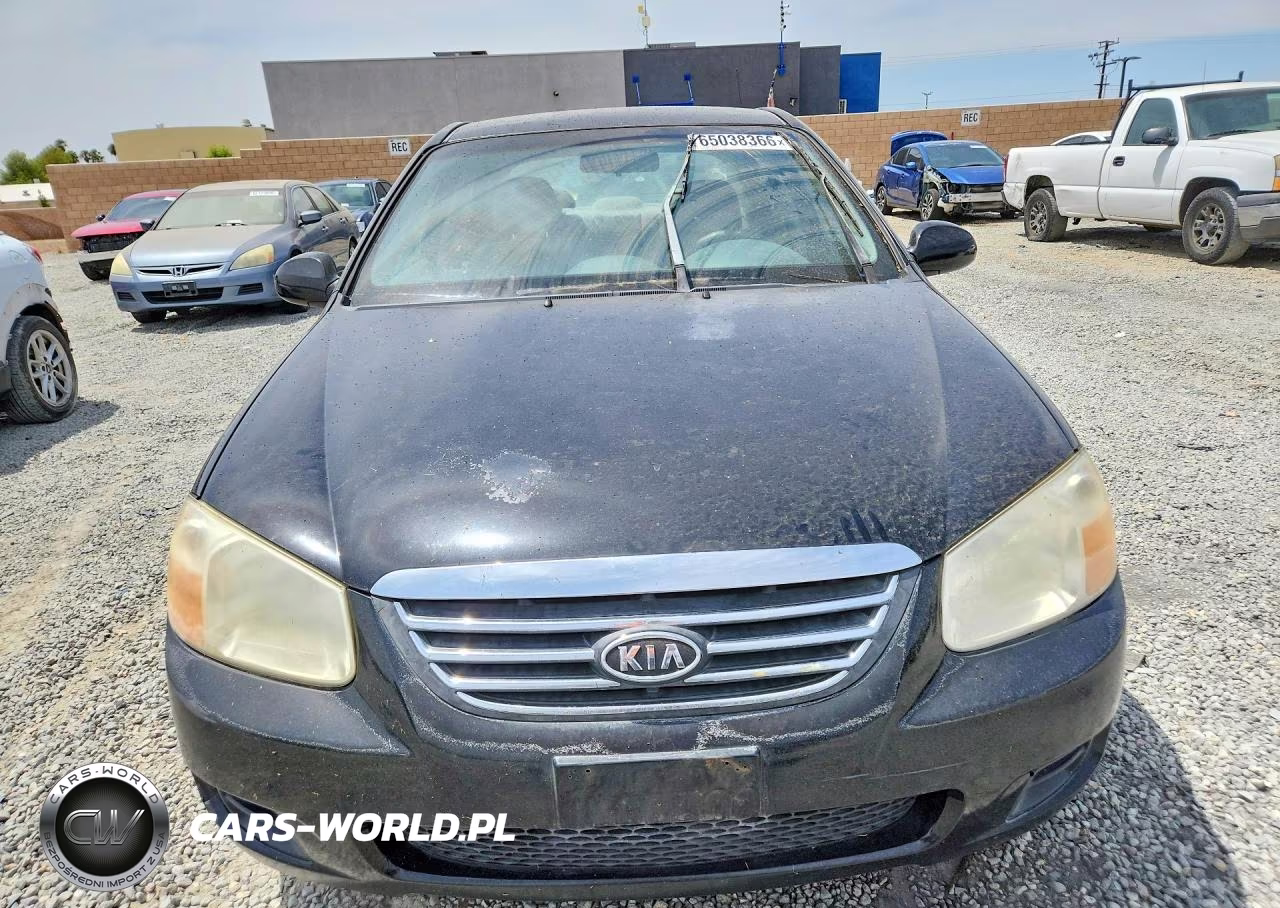 2008 Kia Spectra Lx VIN:KNAFE121385555981 - 5