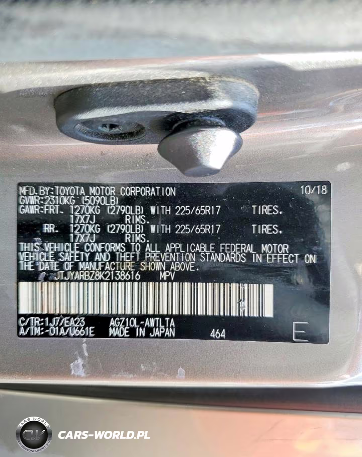 2019 Lexus Nx 300 Base VIN:JTJYARBZ8K2138616 - 13