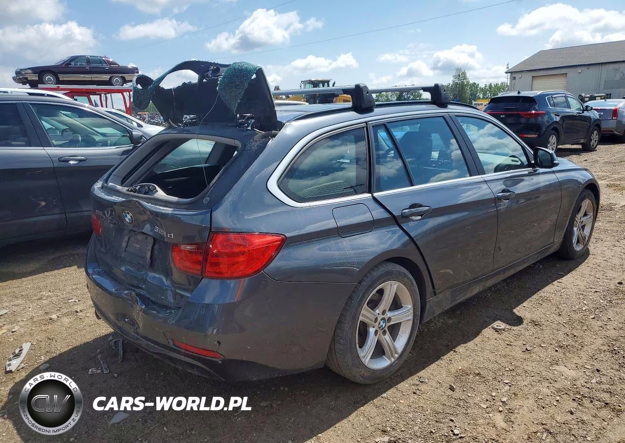 2015 BMW 328 D xDrive VIN:WBA3K5C57FK300494 - 3