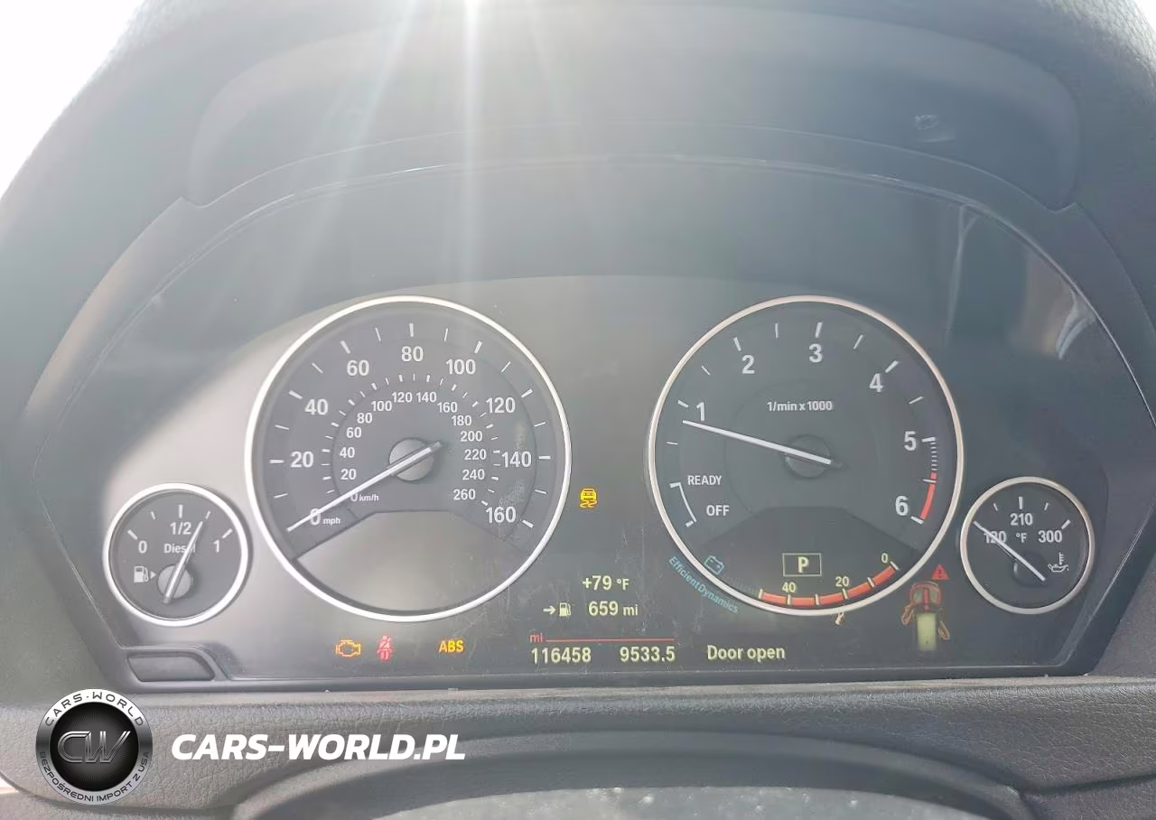 2015 BMW 328 D xDrive VIN:WBA3K5C57FK300494 - 9