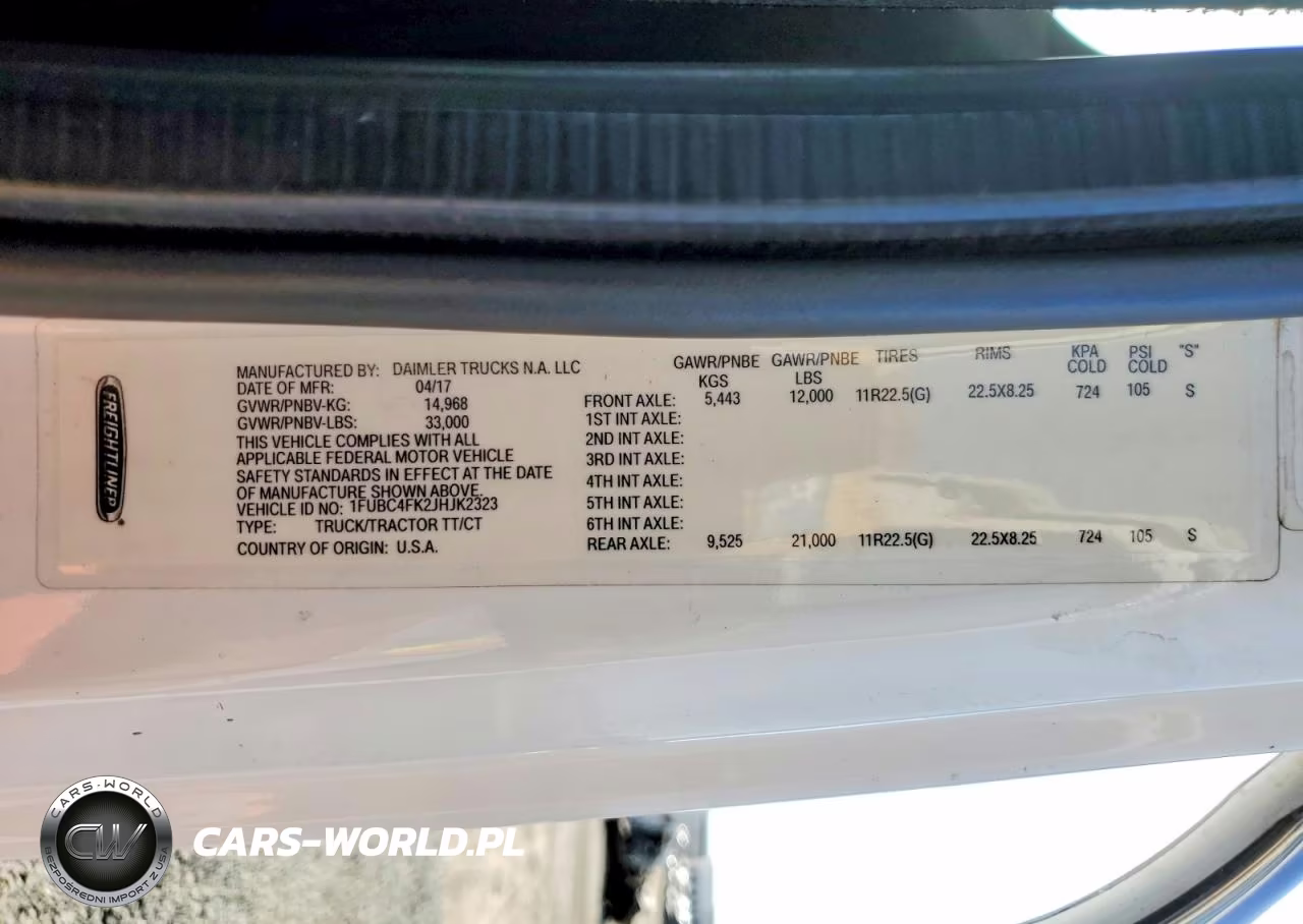 2018 Freightliner M2 112 Med Lng 4X2 S-A Daycab VIN:1FUBC4FK2JHJK2323 - 11