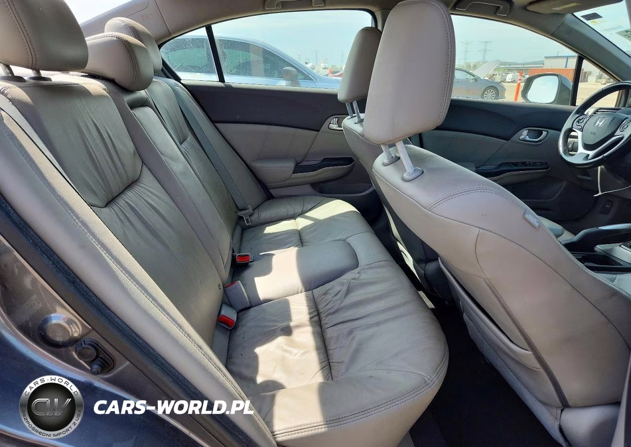 2012 Honda Civic Exl VIN:19XFB2F97CE037631 - 10