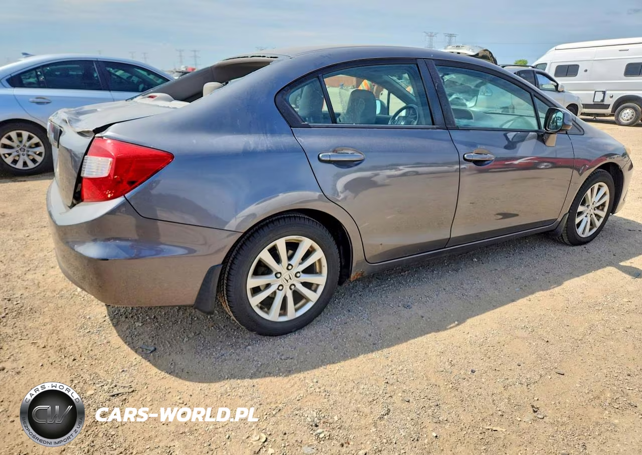 2012 Honda Civic Exl VIN:19XFB2F97CE037631 - 3