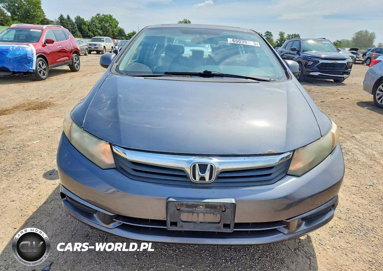 2012 Honda Civic Exl VIN:19XFB2F97CE037631 - 5