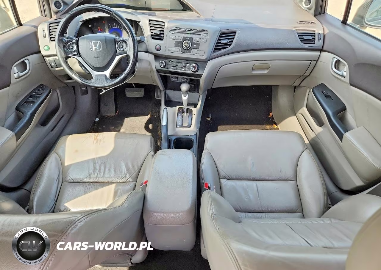2012 Honda Civic Exl VIN:19XFB2F97CE037631 - 8