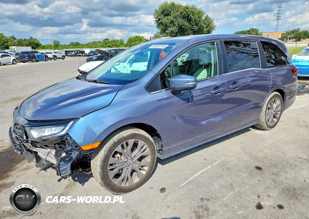 2025 Honda Odyssey Touring VIN:5FNRL6H80SB030955 - 1