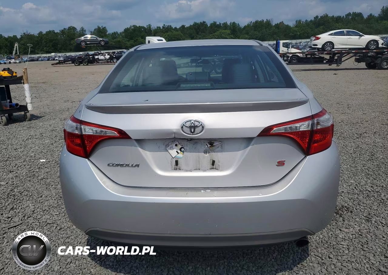 2015 Toyota Corolla S Plus VIN:2T1BURHE8FC272912 - 6