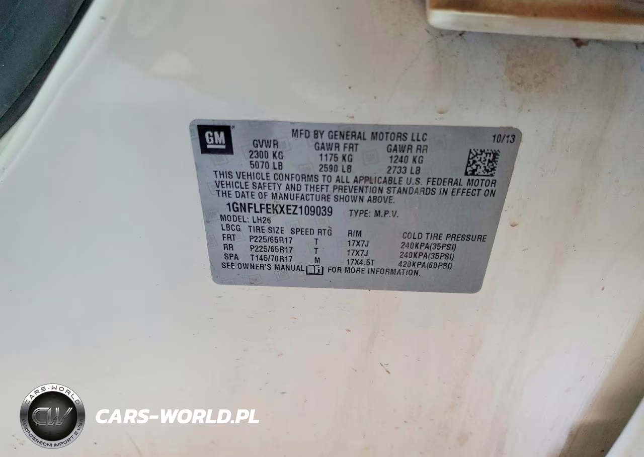 2014 Chevrolet Equinox Lt VIN:1GNFLFEKXEZ109039 - 13