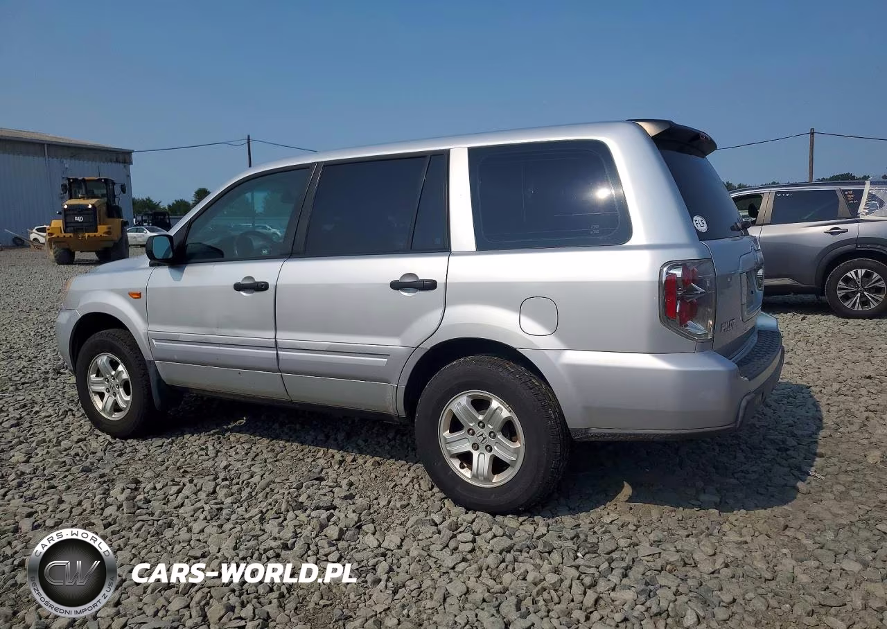 2007 Honda Pilot Lx VIN:5FNYF18197B012776 - 2