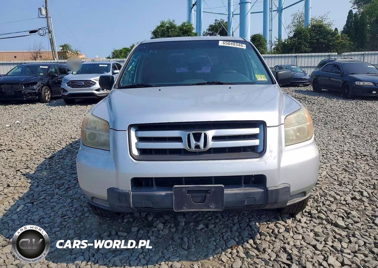 2007 Honda Pilot Lx VIN:5FNYF18197B012776 - 5