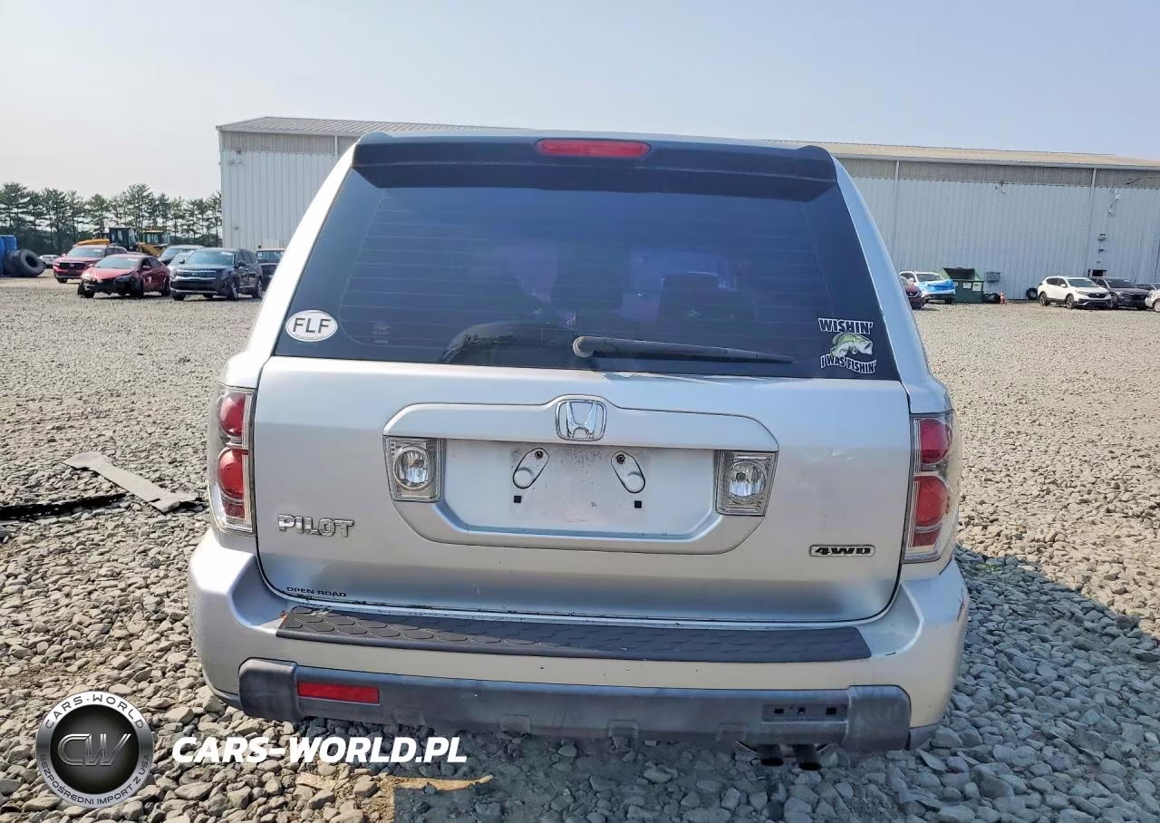 2007 Honda Pilot Lx VIN:5FNYF18197B012776 - 6
