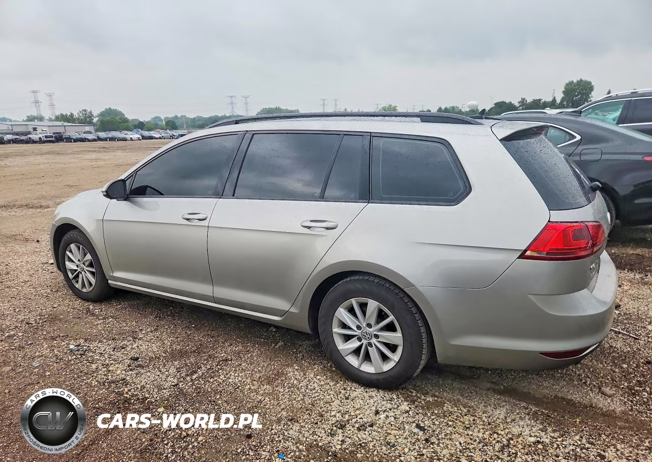 2016 Volkswagen Golf Sportwagen S VIN:3VWC17AU4GM516242 - 2
