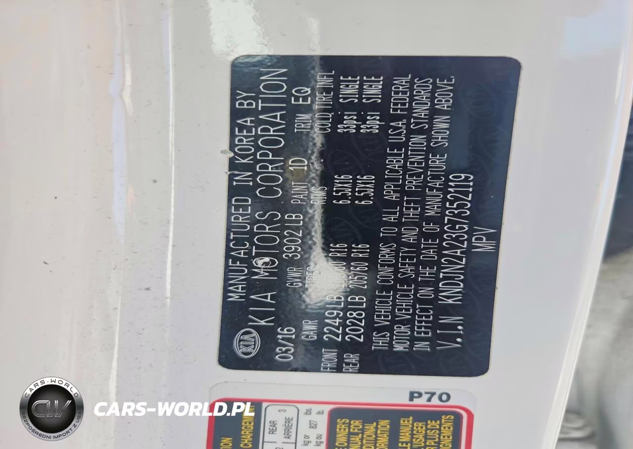 2016 Kia Soul Base VIN:KNDJN2A23G7352119 - 12