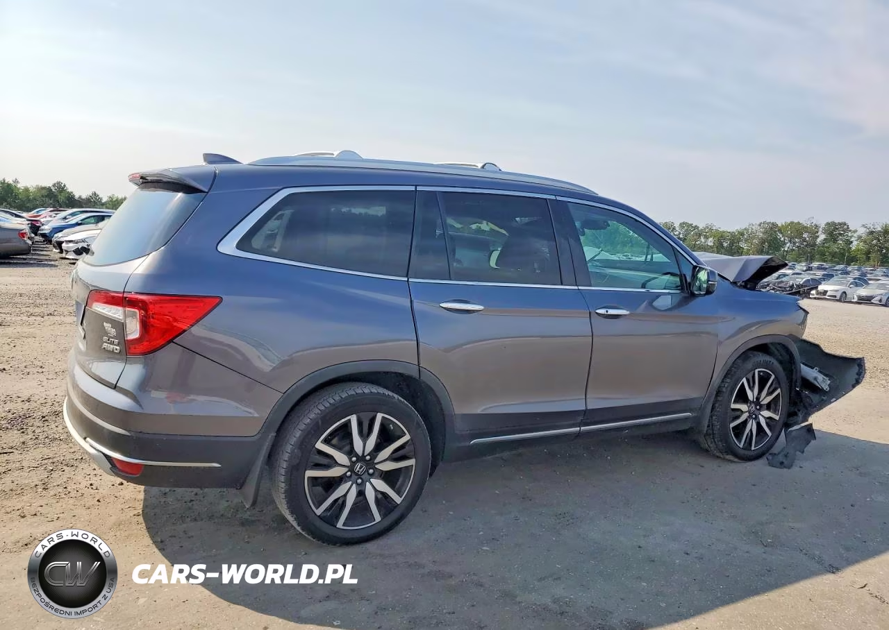2019 Honda Pilot Elite VIN:5FNYF6H08KB056278 - 3