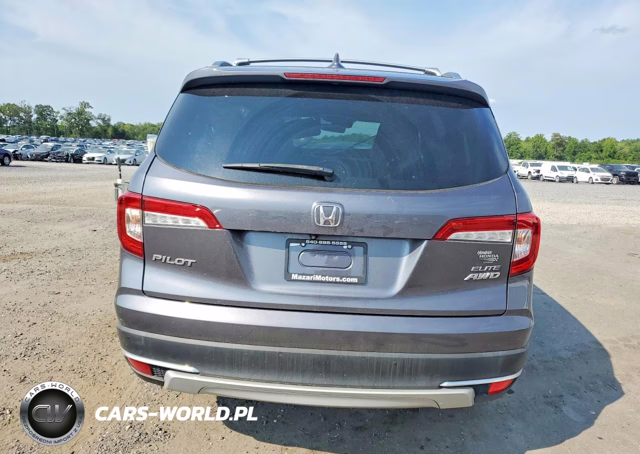 2019 Honda Pilot Elite VIN:5FNYF6H08KB056278 - 6