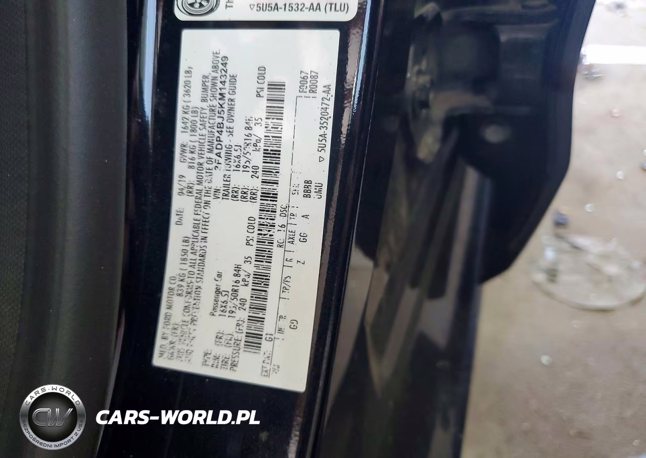 2019 Ford Fiesta Se VIN:3FADP4BJ5KM143249 - 12