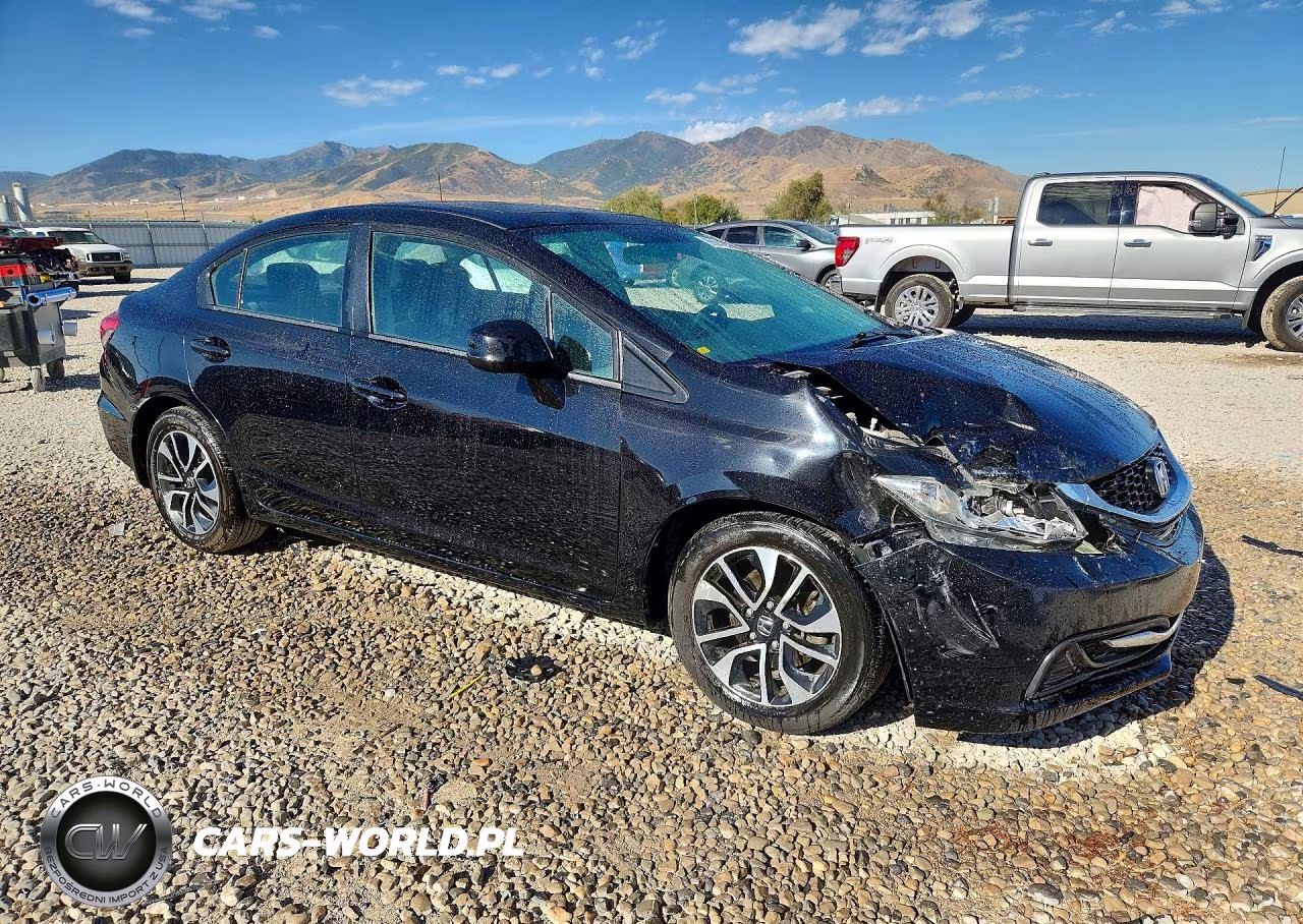 2013 Honda Civic Ex VIN:19XFB2F87DE012205 - 4