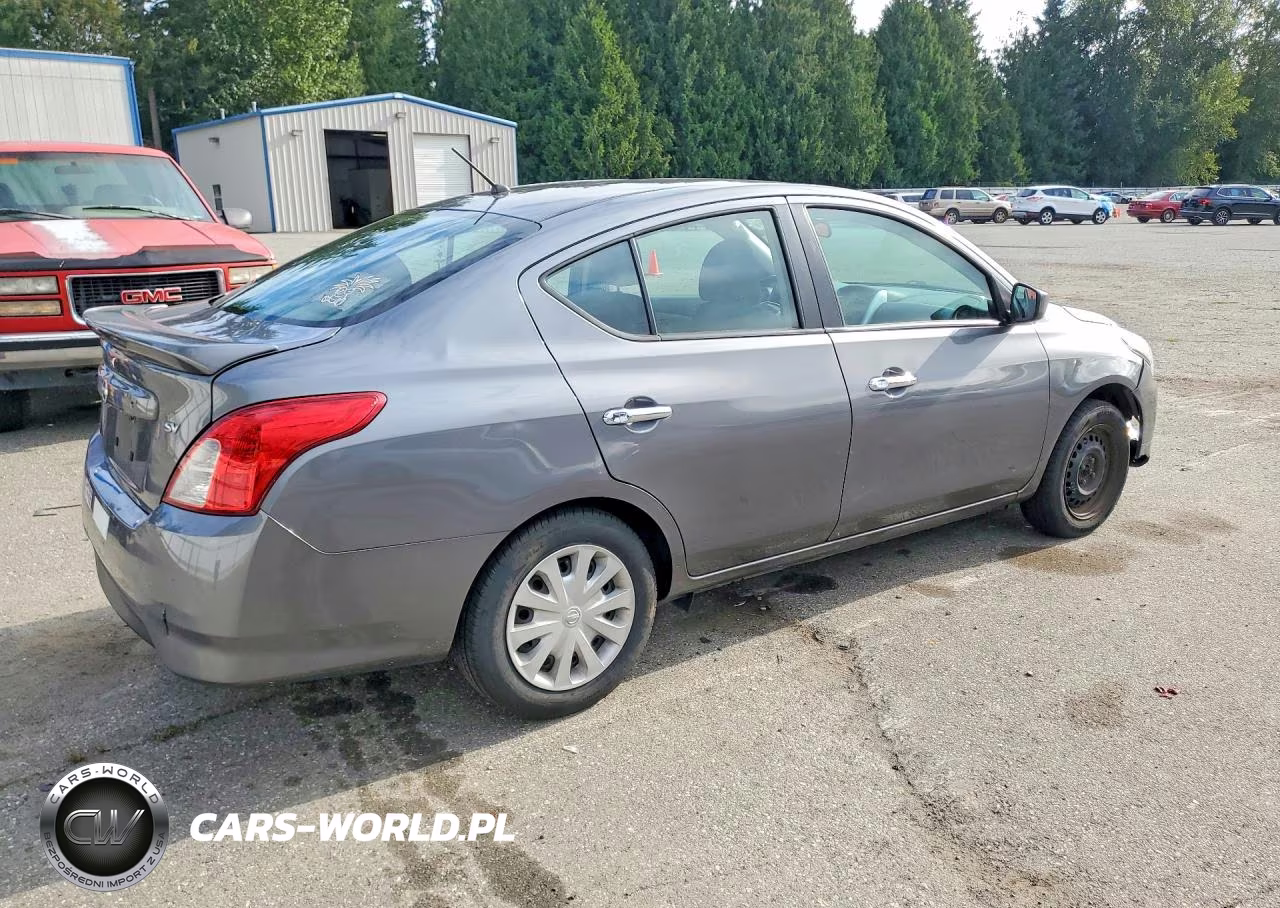 2019 Nissan Versa Sv VIN:3N1CN7AP5KL815077 - 3