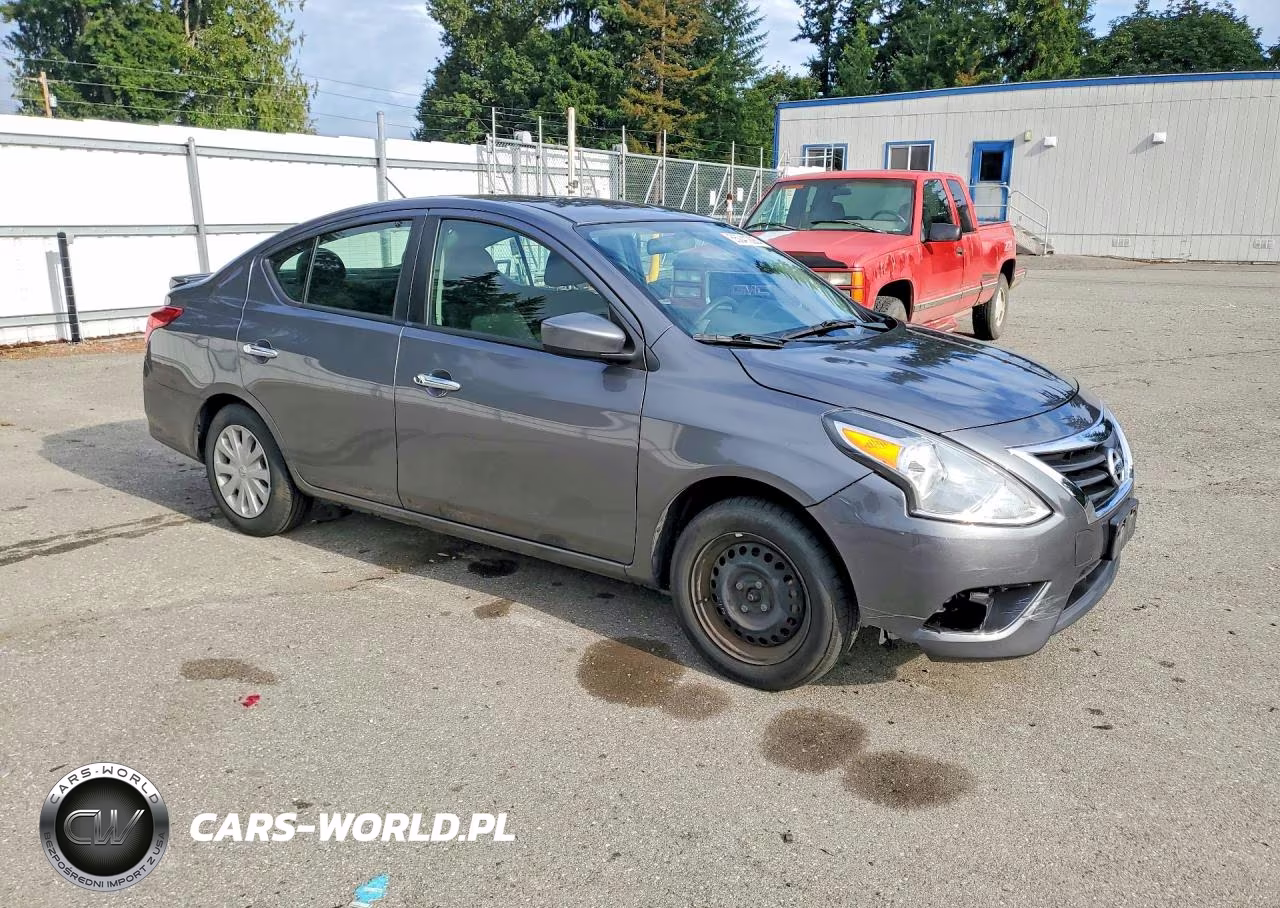 2019 Nissan Versa Sv VIN:3N1CN7AP5KL815077 - 4
