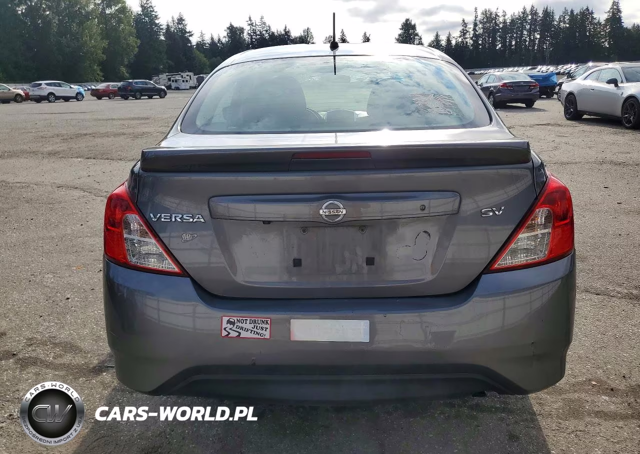 2019 Nissan Versa Sv VIN:3N1CN7AP5KL815077 - 6