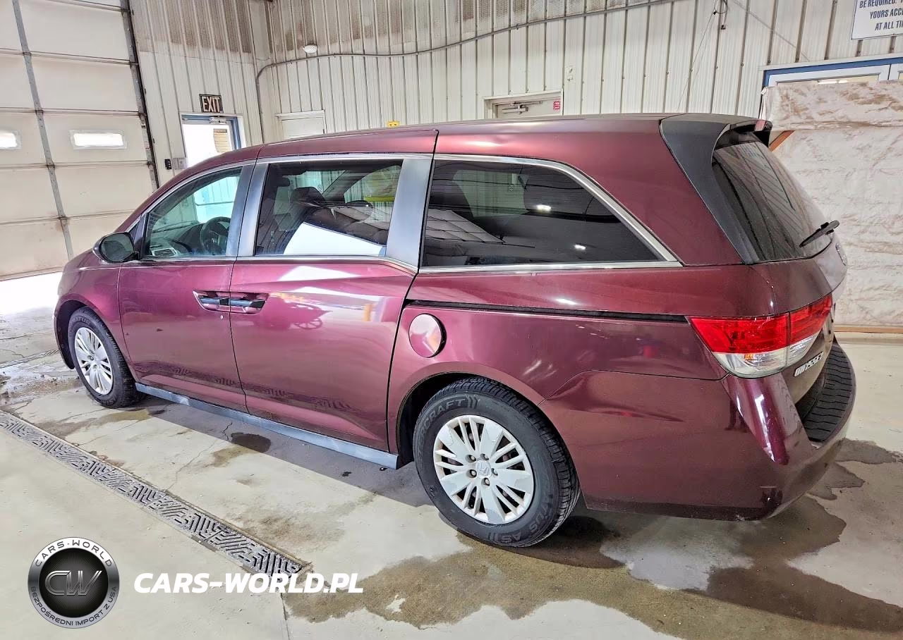 2014 Honda Odyssey Lx VIN:5FNRL5H2XEB059843 - 2