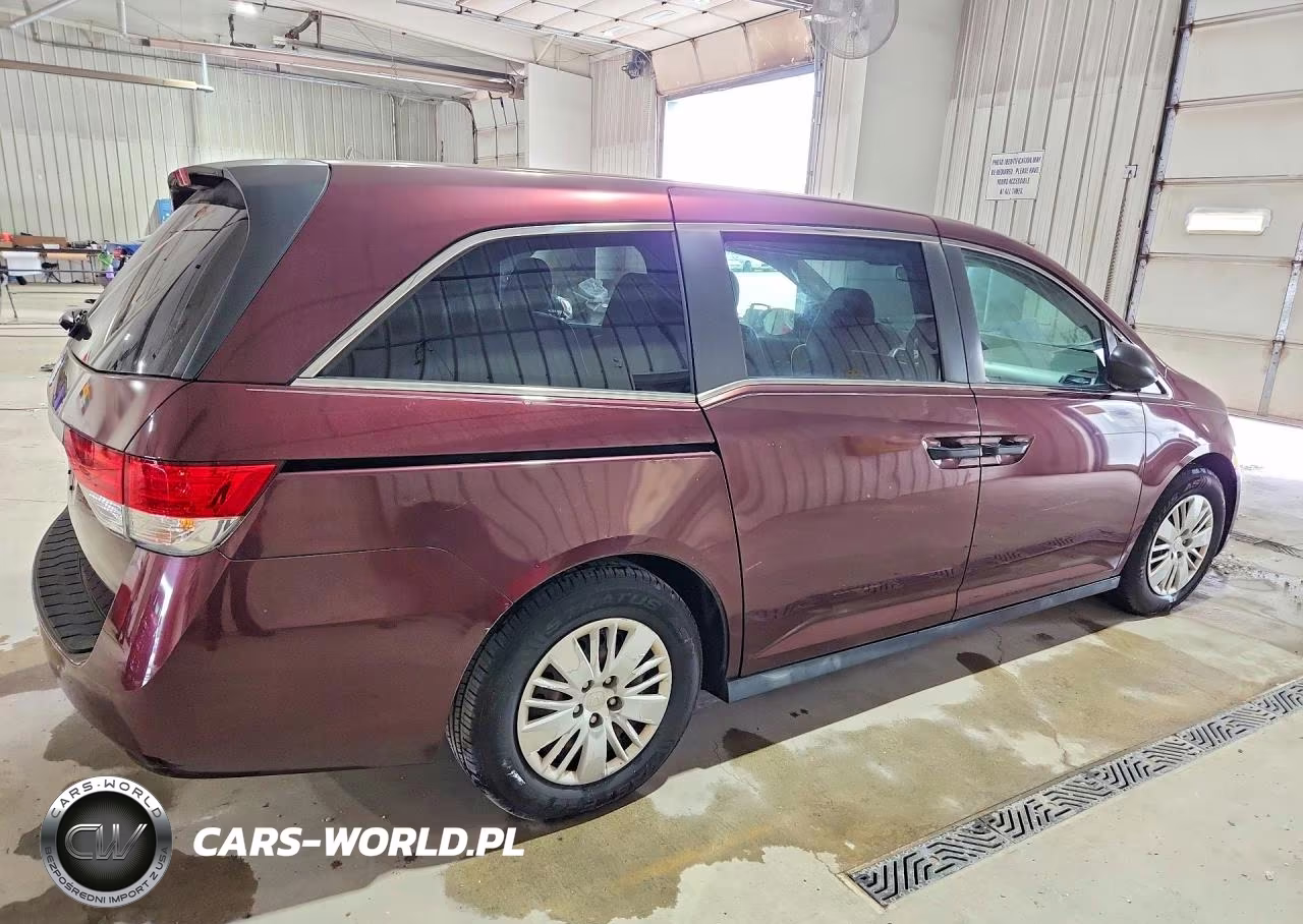2014 Honda Odyssey Lx VIN:5FNRL5H2XEB059843 - 3