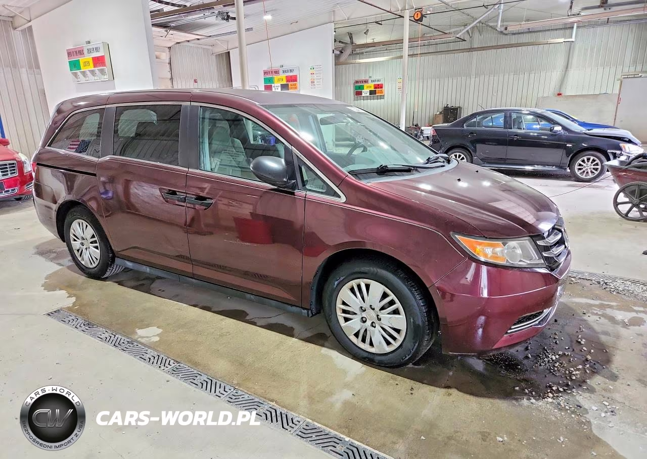 2014 Honda Odyssey Lx VIN:5FNRL5H2XEB059843 - 4