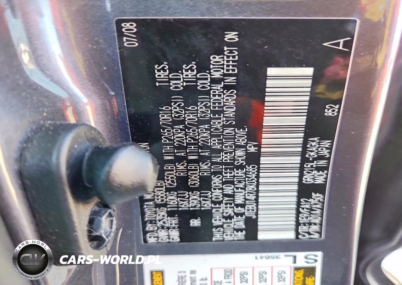 2008 Toyota 4Runner Sr5 VIN:JTEBU14R78K034685 - 12