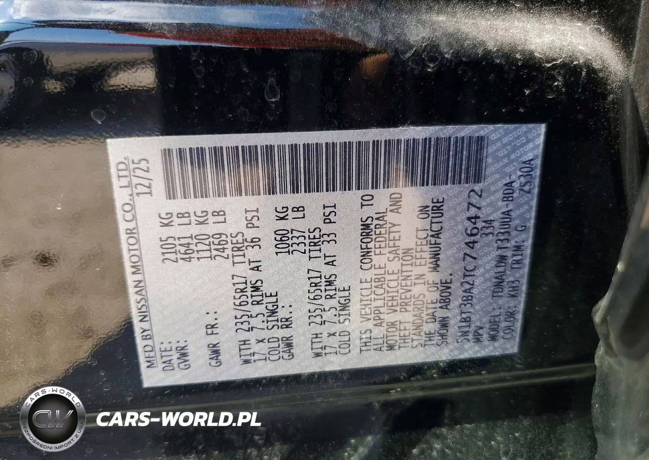 2026 Nissan Rogue Sv VIN:5N1BT3BA2TC746472 - 14