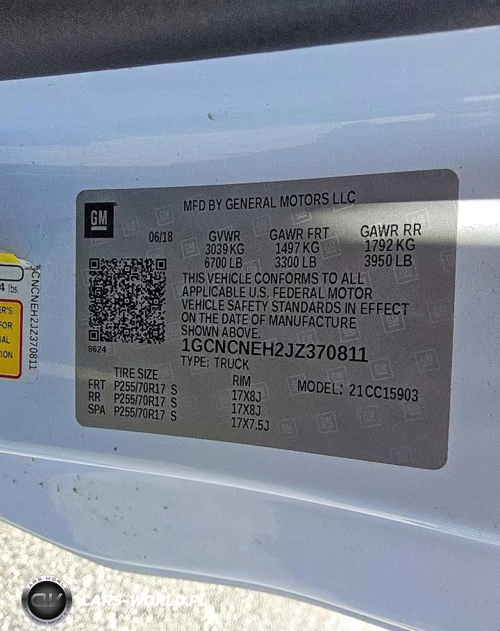 2018 Chevrolet Silverado C1500 VIN:1GCNCNEH2JZ370811 - 12