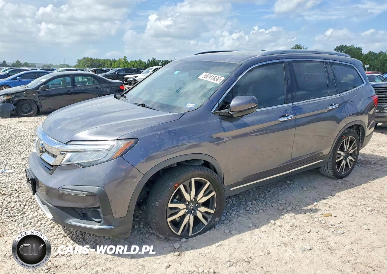 2021 Honda Pilot Touring VIN:5FNYF5H96MB039135 - 1