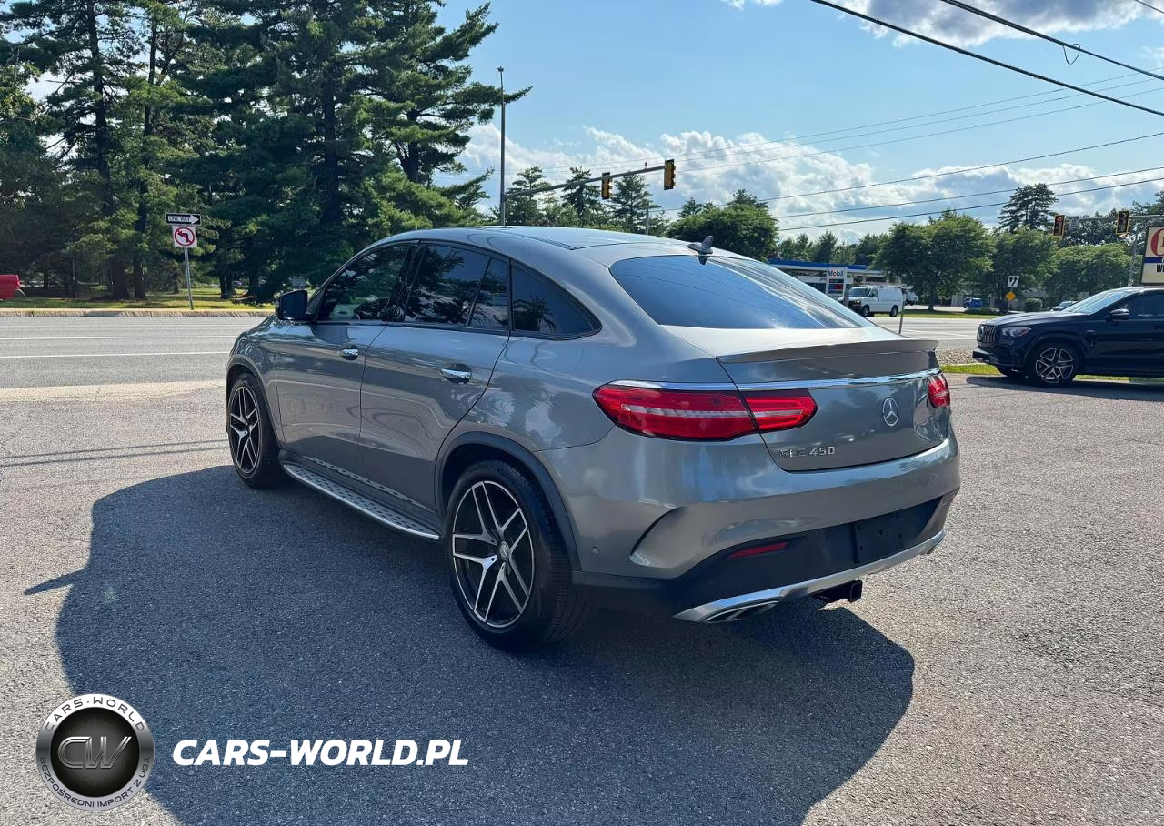 2016 Mercedes-Benz Gle Coupe 450 4Matic VIN:4JGED6EBXGA035040 - 2