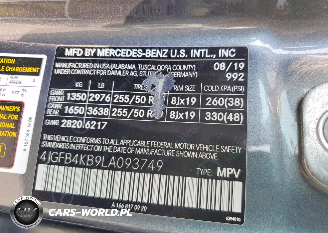 2020 Mercedes-Benz Gle 350 4Matic VIN:4JGFB4KB9LA093749 - 14