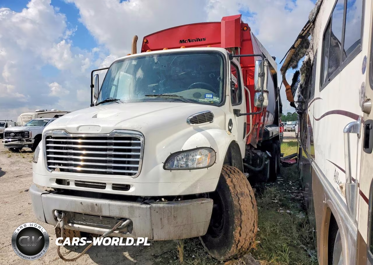 2010 Freightliner Business Class M2 Refuse Truck VIN:1FVHCYBS1ADAT6921 - 1