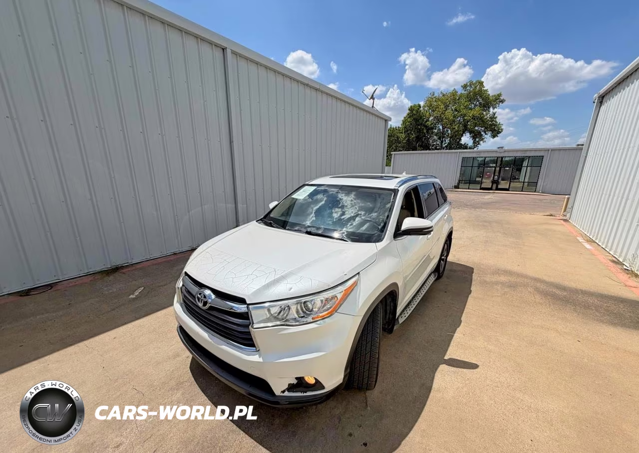 2016 Toyota Highlander Xle VIN:5TDKKRFH9GS155738 - 2