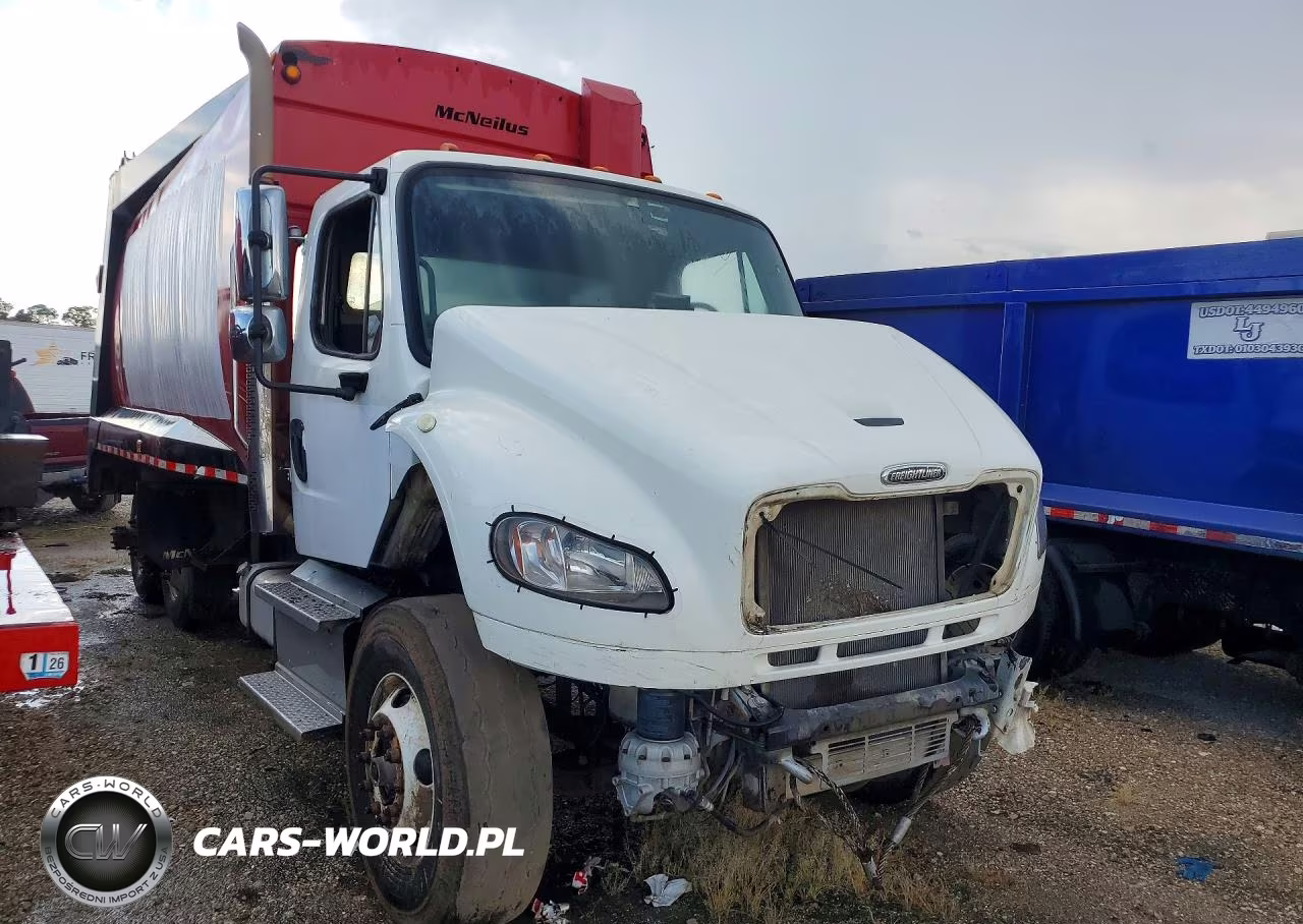 2014 Freightliner Business Class M2 Refuse Truck VIN:1FVHCYCY5EHFU9106 - 4