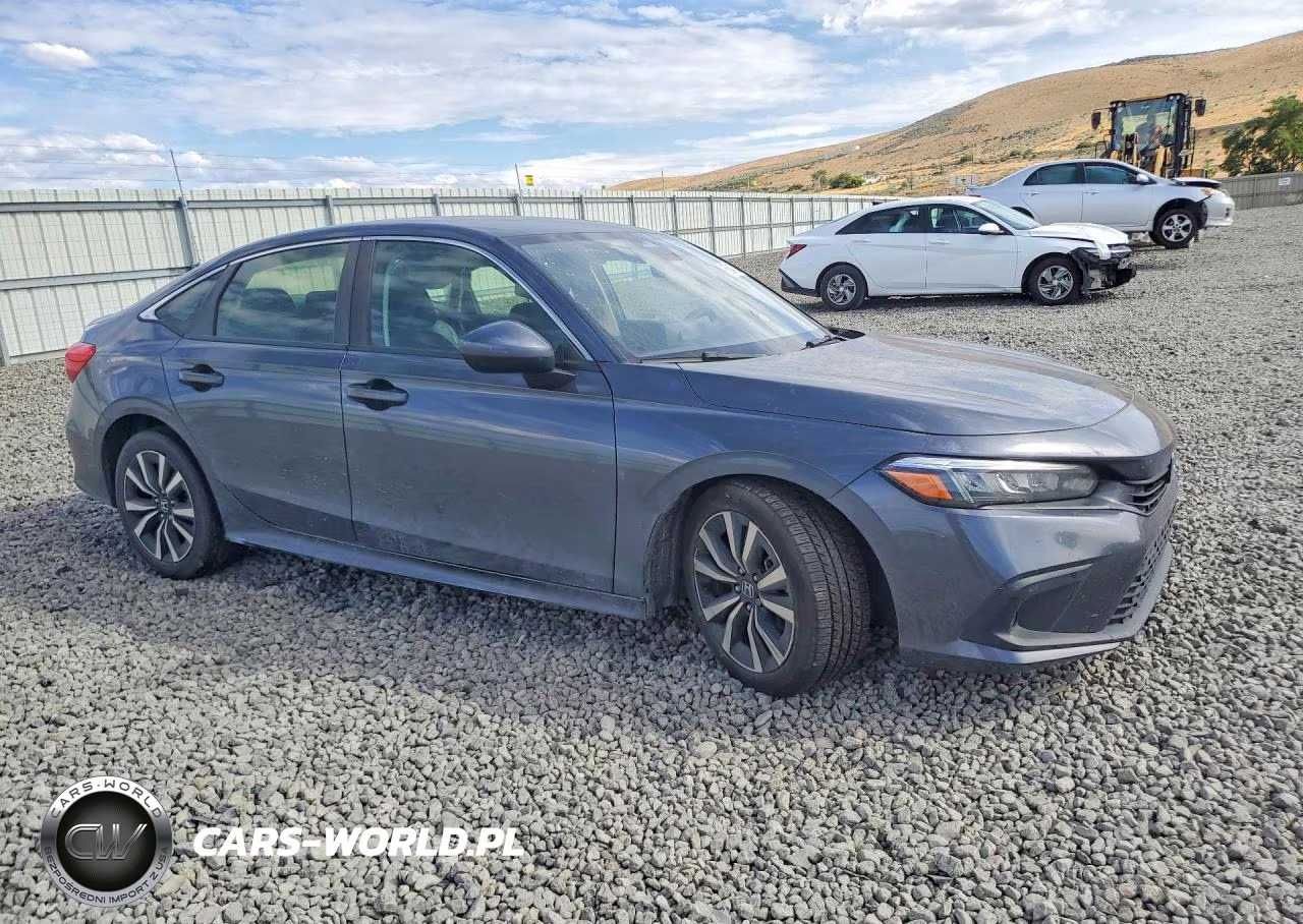 2022 Honda Civic Ex VIN:JHMFE1F7XNX005905 - 4