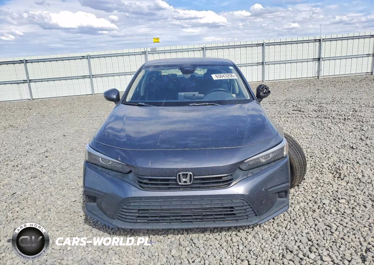 2022 Honda Civic Ex VIN:JHMFE1F7XNX005905 - 5