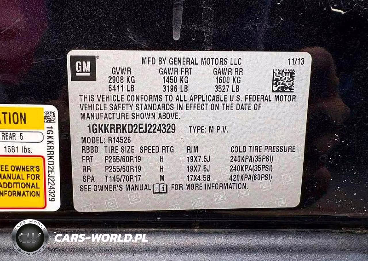 2014 GMC Acadia Slt-1 VIN:1GKKRRKD2EJ224329 - 10
