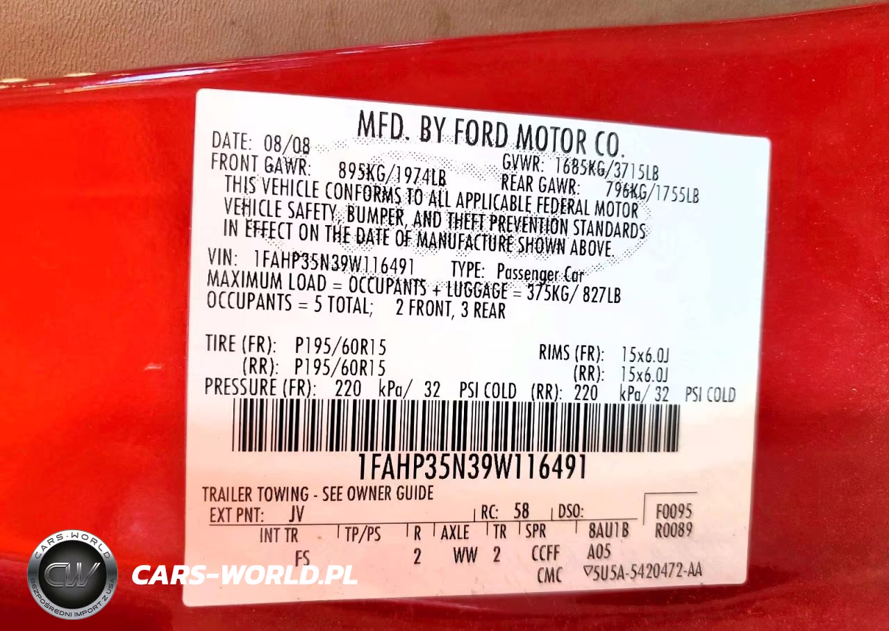 2009 Ford Focus Se VIN:1FAHP35N39W116491 - 13