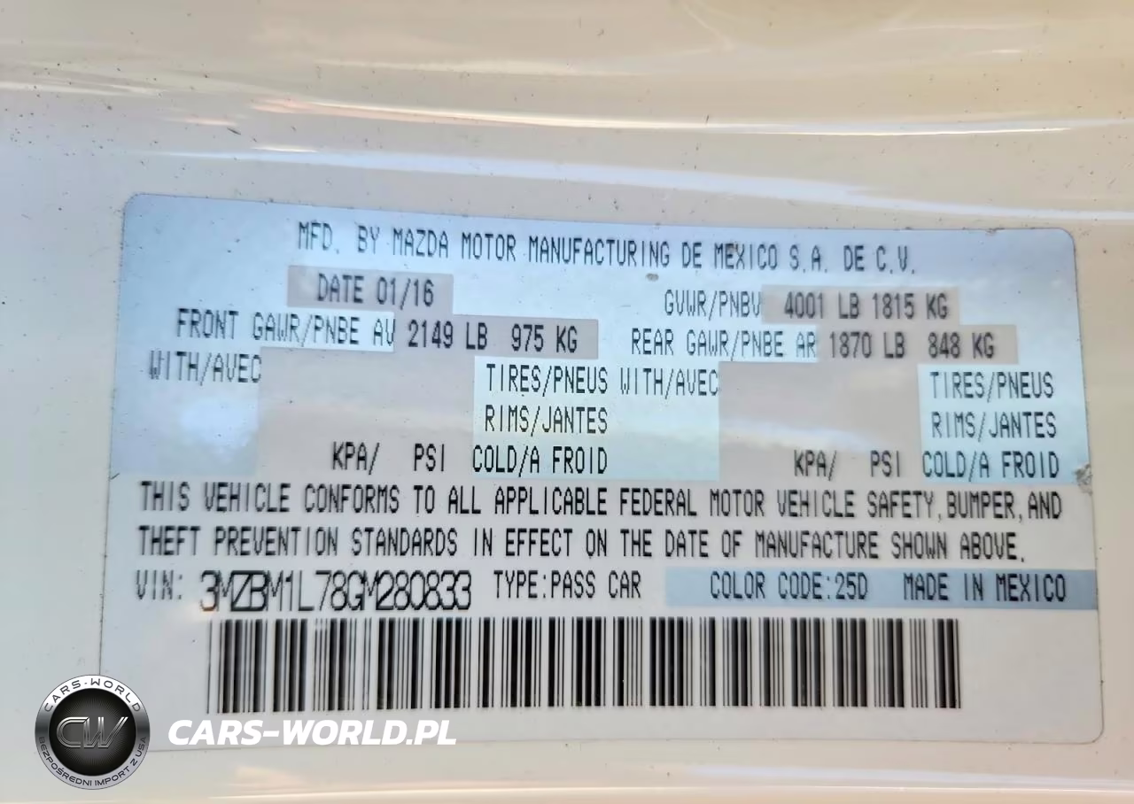 2016 Mazda 3 Touring VIN:3MZBM1L78GM280833 - 13